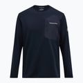 Felpa Peak Performance Freelight Polartec Grid da uomo, nero 4
