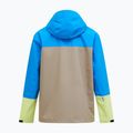 Giacca Peak Performance Trail Hipe Shell da uomo blu brillante/beige/soleggiato 6