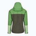 Giacca Peak Performance Trail Hipe Shell da donna, menta piperita, ago di pino e pioggia vivace 2