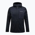 Felpa Peak Performance Utility Light Zip nero/nero