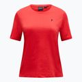 Maglietta Peak Performance Explore Graphic donna rosso brillante 3