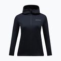 Felpa da trekking donna Peak Performance Light Zip Hood black 4