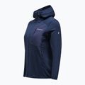 Felpa Peak Performance Utility Light Zip donna blu shadow 3