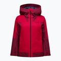Giacca da sci donna Perak Performance Rider Tech Insulated vertical zenith/tech burgundy