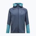 Felpa da uomo Peak Performance Rider Essentials Zip Hood Mountain Mist/Deluded Vision