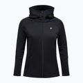 Felpa donna Peak Performance Rider Essentials Zip Hood black/black 6