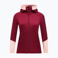 Felpa donna Peak Performance Rider Essentials Zip Hood Vertical Zenith/Peach Fuzz