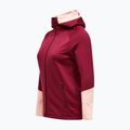 Felpa donna Peak Performance Rider Essentials Zip Hood Vertical Zenith/Peach Fuzz 3