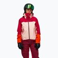 Giacca da sci donna Peak Performance Visilight GTX C-Knit 3L tech burgundy/peach fuzz