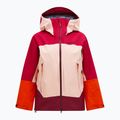 Giacca da sci donna Peak Performance Visilight GTX C-Knit 3L tech burgundy/peach fuzz 7