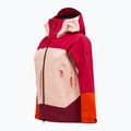 Giacca da sci donna Peak Performance Visilight GTX C-Knit 3L tech burgundy/peach fuzz 9