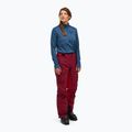 Pantaloni da sci da donna Peak Performance Vislight GTX C-Knit 3L vertical zenith/tech burgundy 2
