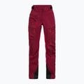 Pantaloni da sci da donna Peak Performance Vislight GTX C-Knit 3L vertical zenith/tech burgundy 6