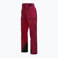 Pantaloni da sci da donna Peak Performance Vislight GTX C-Knit 3L vertical zenith/tech burgundy 8