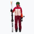 Pantaloni da sci da donna Peak Performance Vislight GTX C-Knit 3L vertical zenith/tech burgundy 10