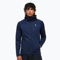 Felpa uomo Peak Performance Rider Essentials Zip Hood blue shadow/blue shadow
