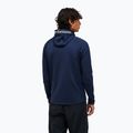 Felpa uomo Peak Performance Rider Essentials Zip Hood blue shadow/blue shadow 3