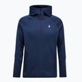 Felpa uomo Peak Performance Rider Essentials Zip Hood blue shadow/blue shadow 6