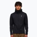 Felpa uomo Peak Performance Rider Essentials Zip Hood Black/Black