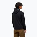 Felpa uomo Peak Performance Rider Essentials Zip Hood Black/Black 3