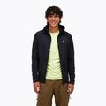 Felpa uomo Peak Performance Rider Essentials Zip Hood Black/Black 4