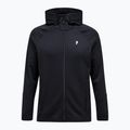 Felpa uomo Peak Performance Rider Essentials Zip Hood Black/Black 6