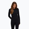 Maglia termica a maniche lunghe da donna Peak Performance Magic Crew Wool-Blend Baselayer black/black