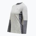 Maglia termica da donna a maniche lunghe Peak Performance Magic Crew Wool-Blend Baselayer medium grey melange 6