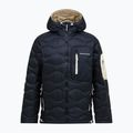 Piumino uomo Peak Performance Helium Utility Down Hood black/sand fog