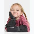Guanti da sci per bambini Didriksons Biggles - Guanti da sci neri 6