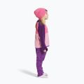 Didriksons Monte Half Button felpa in pile per bambini rosa chiaro heather 4