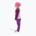 Didriksons Monte Half Button felpa in pile per bambini rosa chiaro heather 5