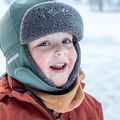 Cappello invernale per bambini Didriksons Biggles 7 dark moss 7