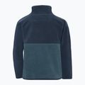 Pile felpato bambino Didriksons Monte 6 Half Button mountain blue 2