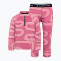 Completo bambino Didriksons Jadis Pr 5 path heather pink