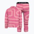 Completo bambino Didriksons Jadis Pr 5 path heather pink 2
