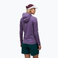 Felpa da trekking donna Peak Performance Light Zip Hood montana grape 3