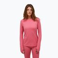 Felpa termica donna Peak Performance Spirit Crew mountain blush