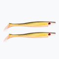 Strike Pro Pig Shad Jr esca in gomma 2 pezzi giallo TEV-SP172C-C041