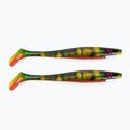 Strike Pro Pig Shad Jr esca in gomma 2 pezzi rosso-verde TEV-SP172C-133