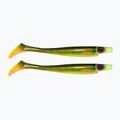 Strike Pro Pig Shad Jr esca in gomma 2 pezzi oro-verde TEV-SP172C-MN2
