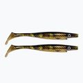 Strike Pro Pig Shad Tournament 2 pezzi marrone/oro esca in gomma TEV-SP172M-115