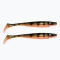 Strike Pro Pig Shad Tournament esca in gomma 2 pezzi nero/oro TEV-SP172M-140