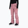 Pantaloni da snowboard Colourwear Cork da donna, rosa scuro