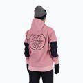 Felpa da snowboard Colourwear Est 2010 Hood dk rose 3