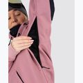 Felpa da snowboard Colourwear Est 2010 Hood dk rose 5