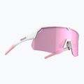 Occhiali da sole Tripoint 001 Treriksroset opaco bianco/marrone/rosa multi