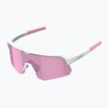 Occhiali da sole Tripoint 001 Treriksroset opaco bianco/marrone/rosa multi 5