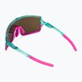 Occhiali da sole Tripoint 008 Lake Prespa X crystal neon turquoise/brown/pink multi 2