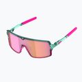 Occhiali da sole Tripoint 008 Lake Prespa X crystal neon turquoise/brown/pink multi 3